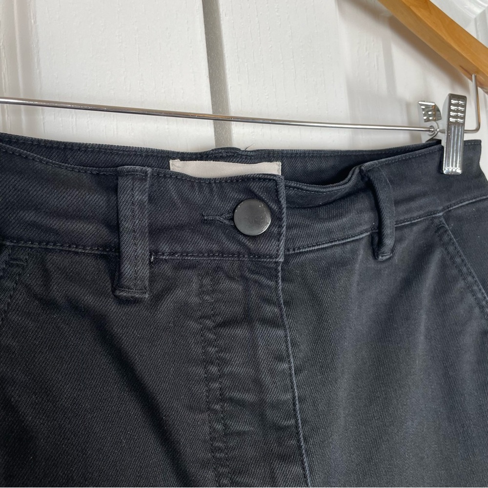 Everlane Cropped Straight Leg Pants Womens 2 Regular Black Corporate Preppy Chic - Picture 5 of 16